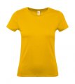 Dames T-shirt B&C E150 TW02T Gold